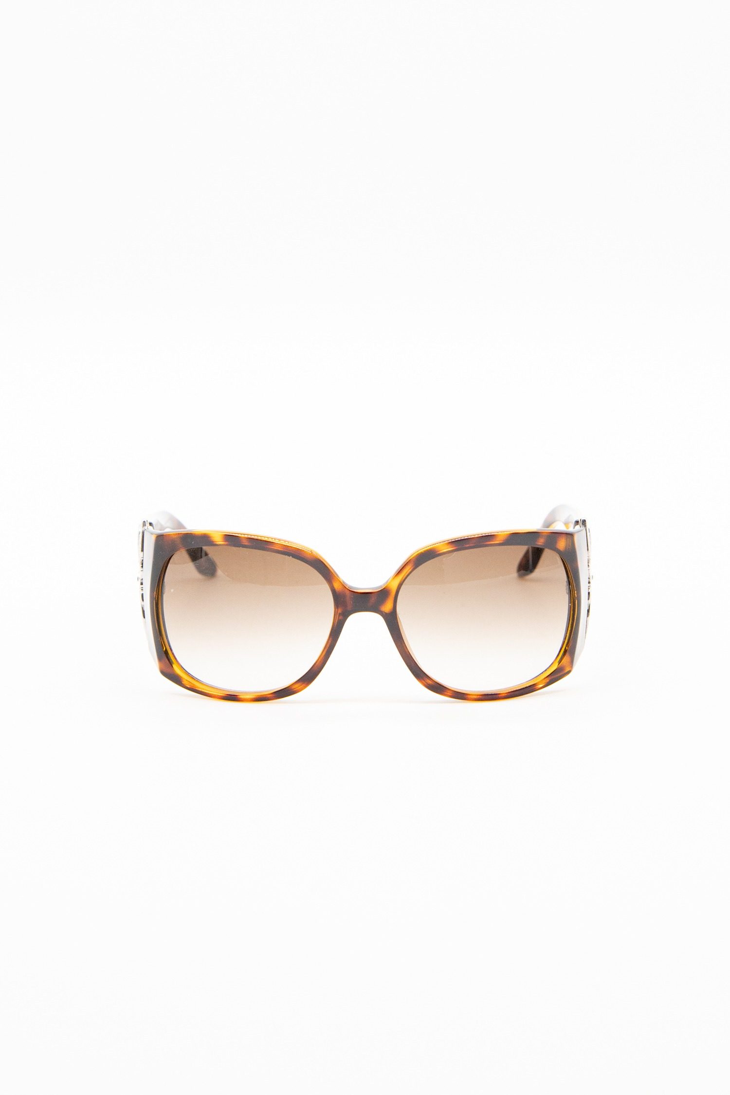 Thumbnail of http://Christian%20Dior%20Froutrou%20Sonnenbrille%20in%20Dunkelbraun%20und%20Silber