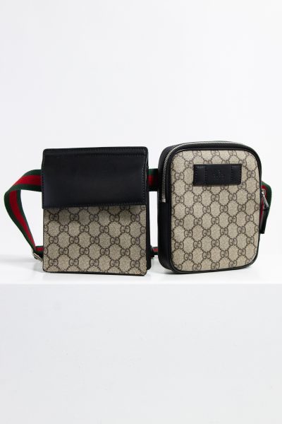 Gucci "Supreme" Belt Bag mit GG Canvas