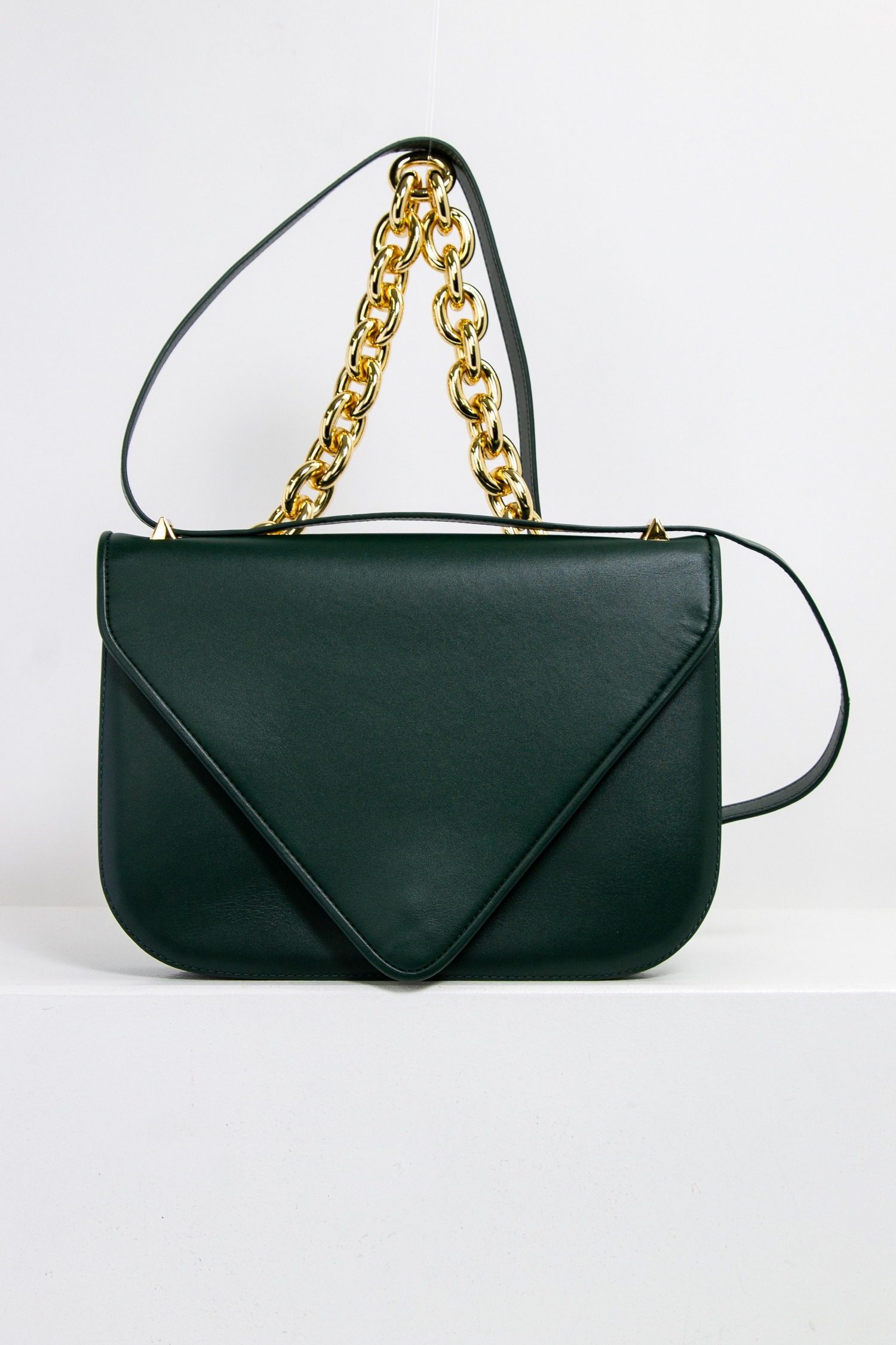 Thumbnail of http://Bottega%20Veneta%20Mount%20Schultertasche%20in%20dunkelgrün