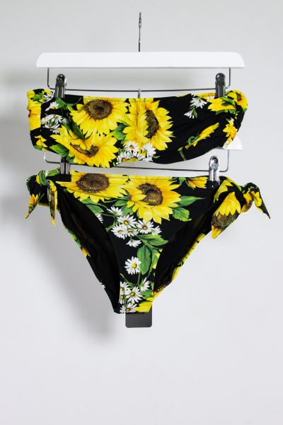 Dolce & Gabbana Bikini mit Sonnenblumenprint