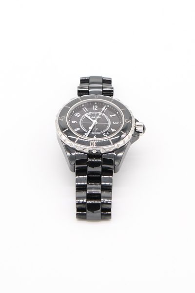 Chanel "J12" Quarz-Keramik-Armbanduhr