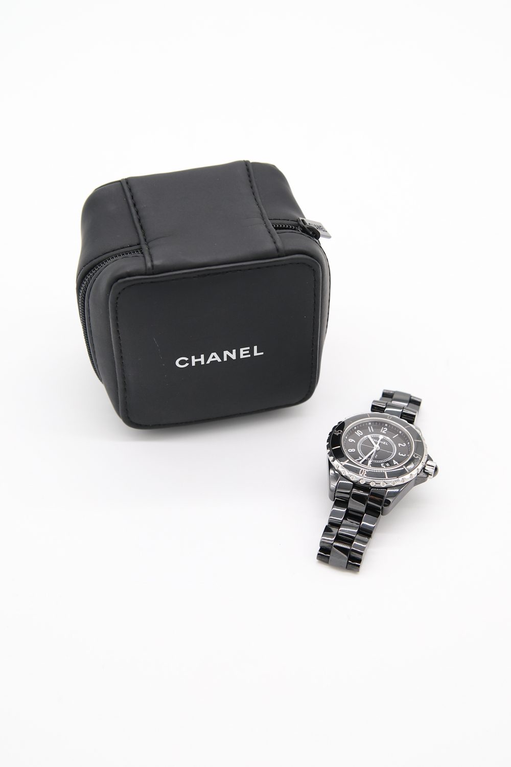 Chanel "J12" Quarz-Keramik-Armbanduhr