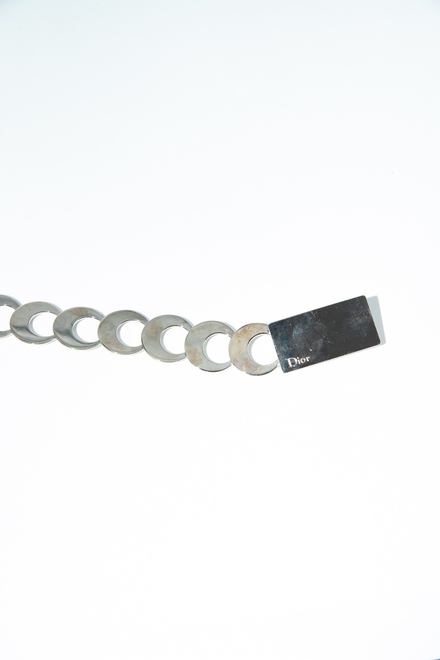 Thumbnail of http://Dior%20Vintage%20Kettengürtel%20aus%20runden%20Gliedern%20in%20Silber