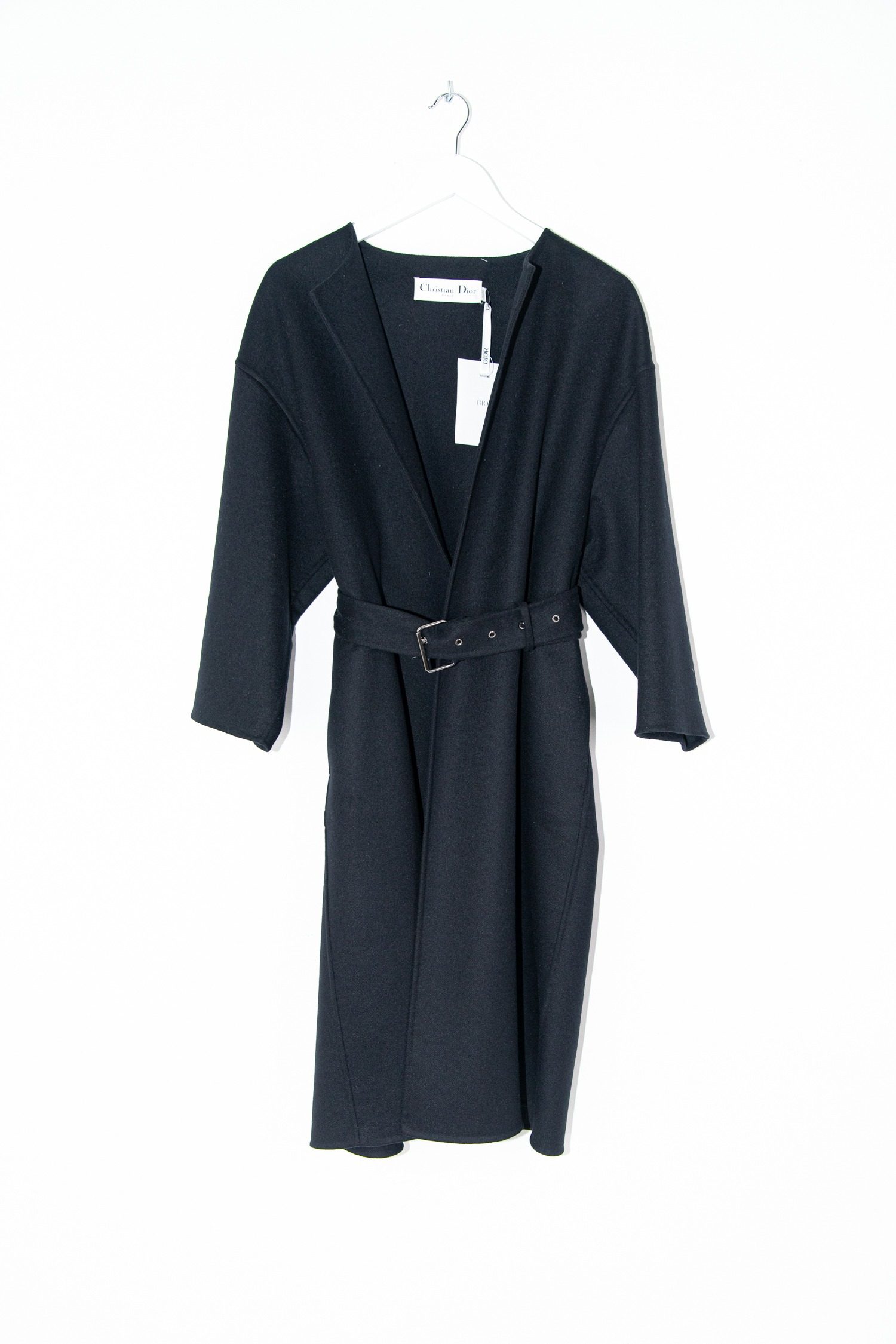 Thumbnail of http://Dior%20Double-Face-Mantel%20aus%20Wollmischung%20in%20Schwarz