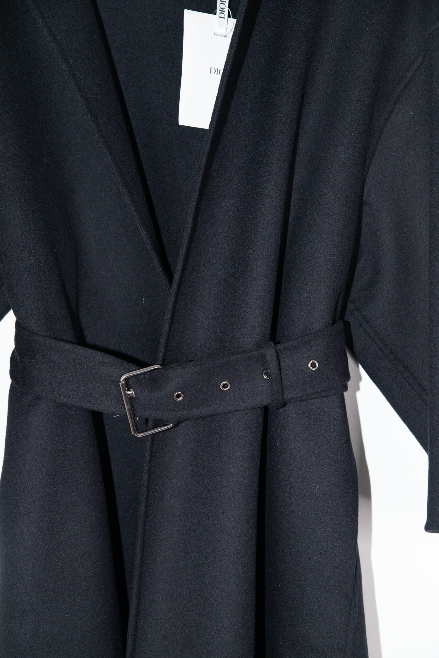 Thumbnail of http://Dior%20Double-Face-Mantel%20aus%20Wollmischung%20in%20Schwarz