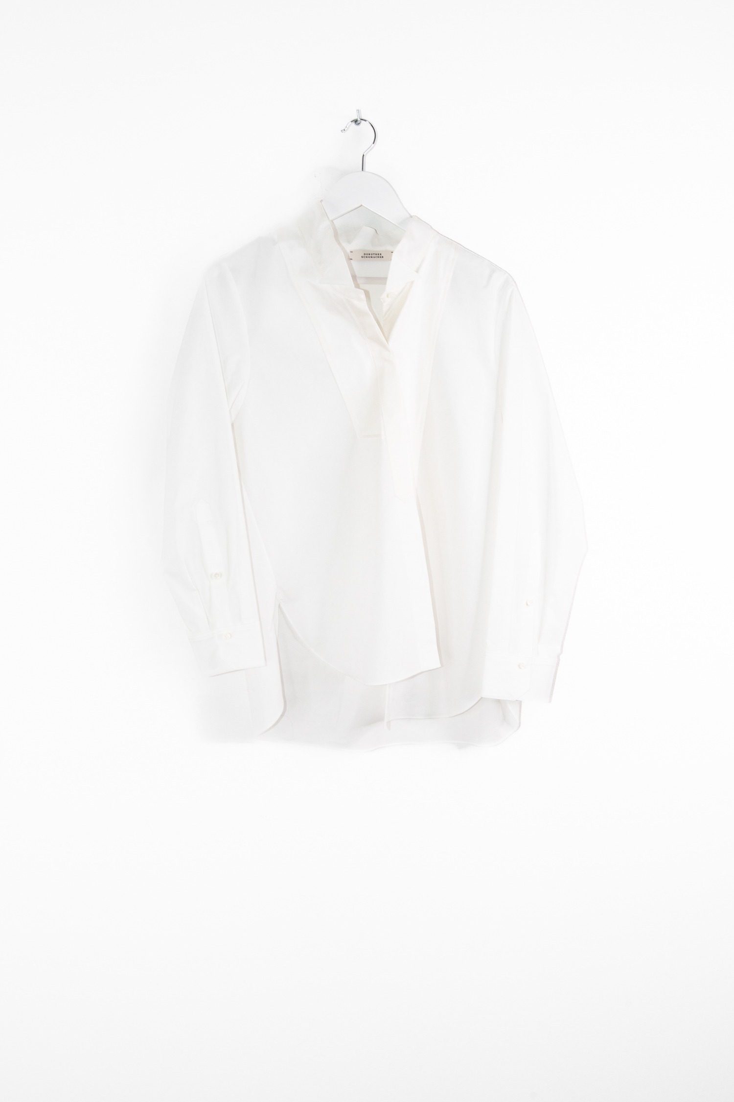 Thumbnail of http://Dorothee%20Schumacher%20Oversized%20Bluse%20in%20Weiß%20und%20Ecru