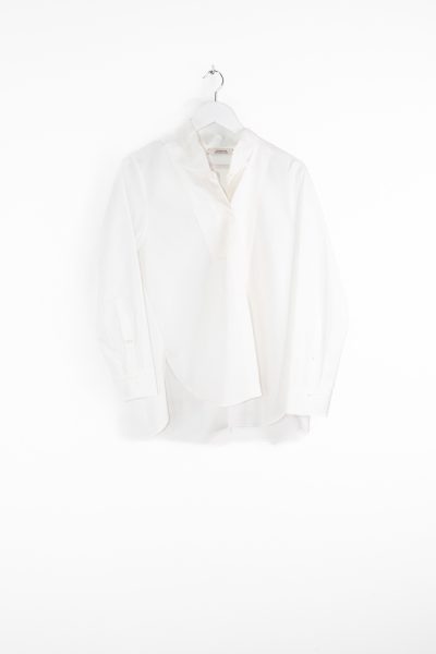 Dorothee Schumacher Oversized Bluse in Weiß und Ecru