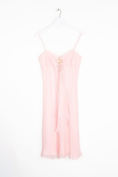 Escada Minikleid aus Chiffon in Rosa