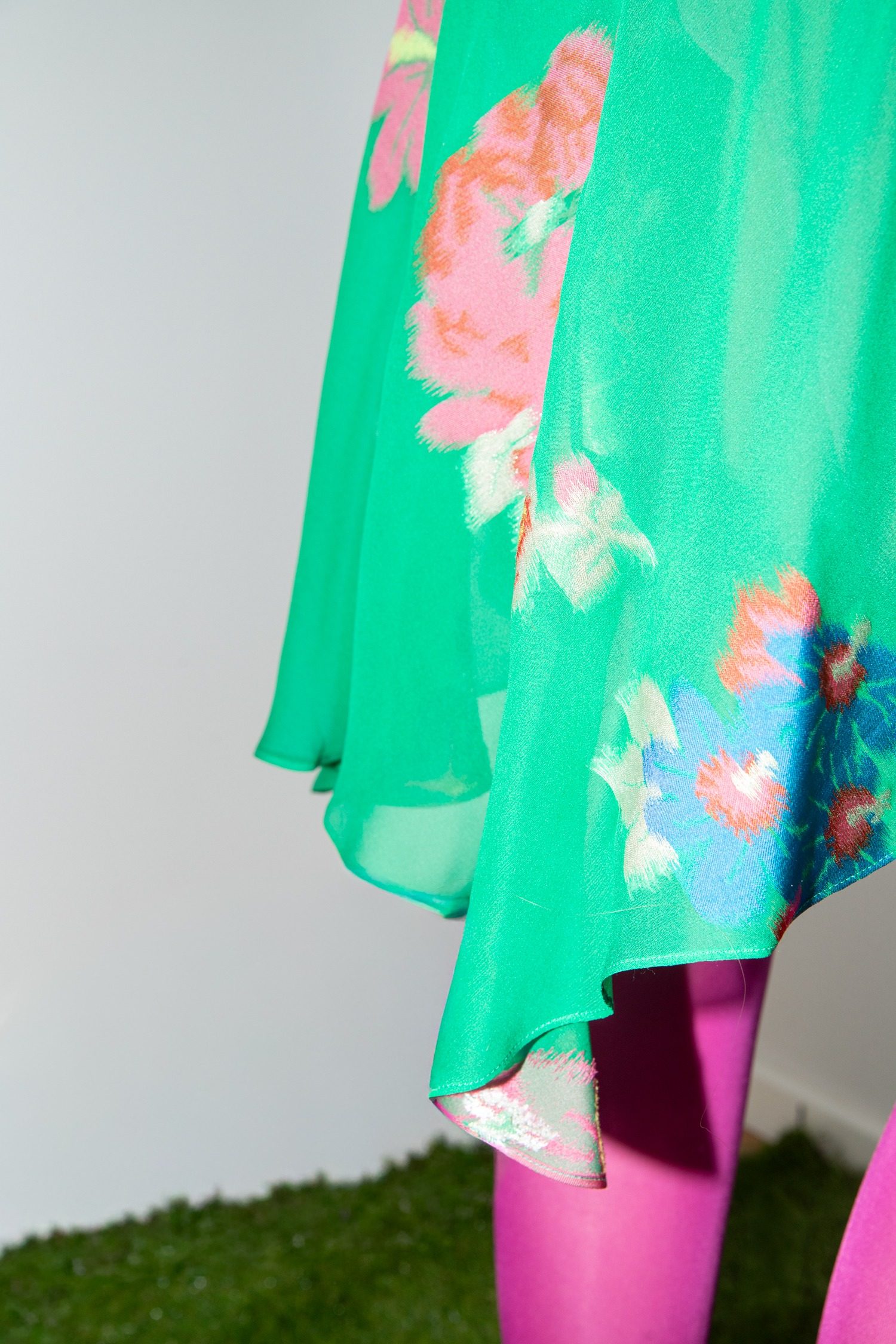 Thumbnail of http://Etro%20fließendes%20Kleid%20mit%20Blumenmuster%20in%20Grün