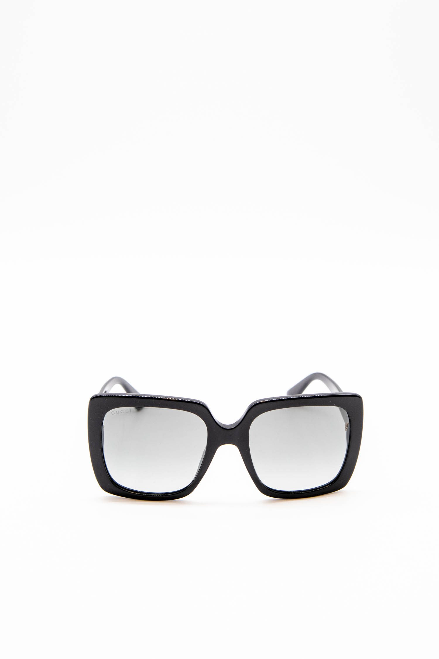 Gucci Sonnenbrille mit rechteckigem Rahmen in Schwarz