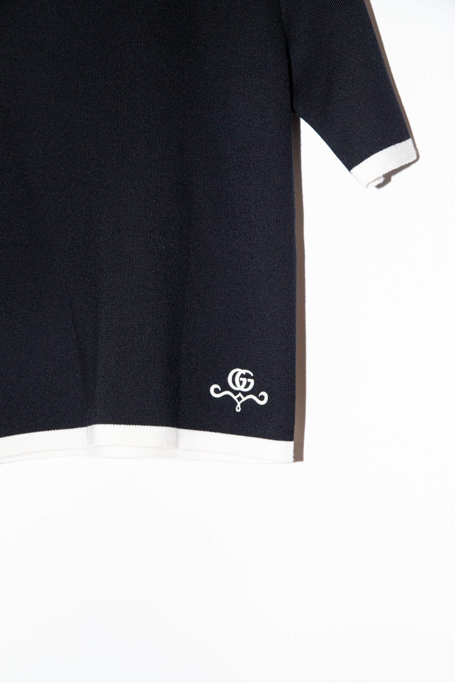 Thumbnail of http://Gucci%20Strickoberteil%20mit%20Logostickerei