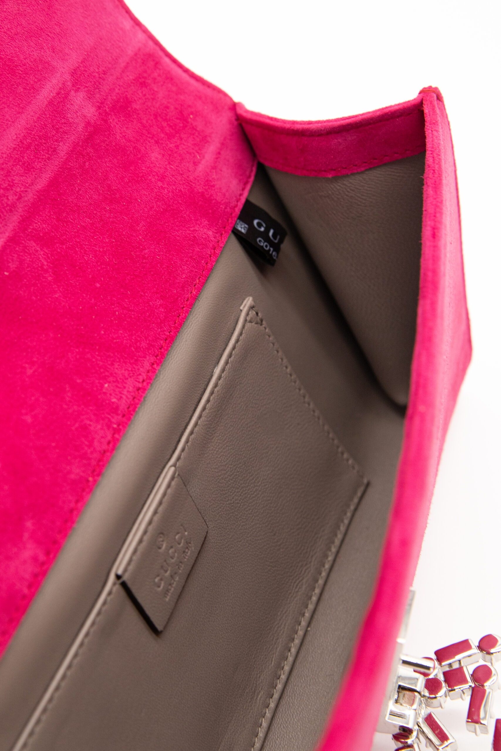 Thumbnail of http://Gucci%20Clutch%20zum%20Umhängen%20in%20Pink%20und%20Gold