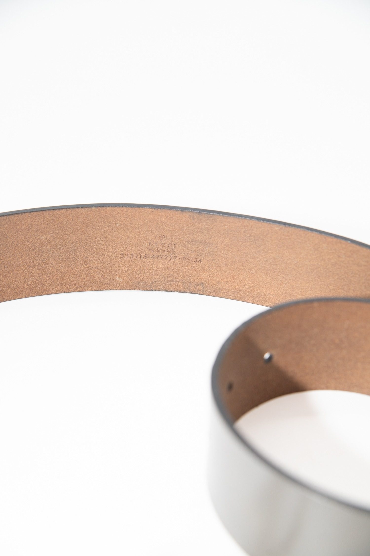 Thumbnail of http://Gucci%20Gürtel%20in%20Grau%20und%20Gold