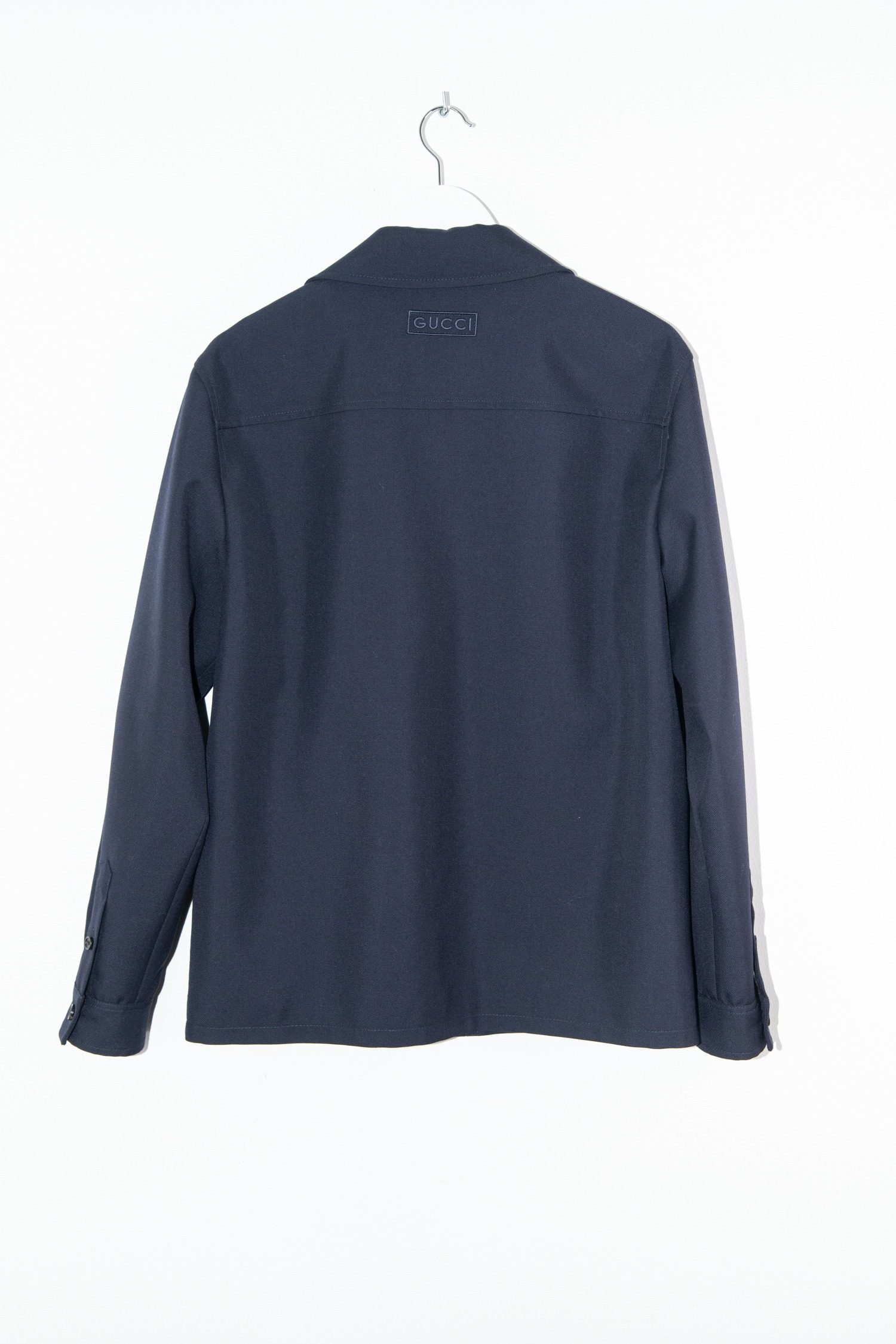 Thumbnail of http://Gucci%20Jacke%20aus%20Wollgemisch%20in%20Dunkelblau