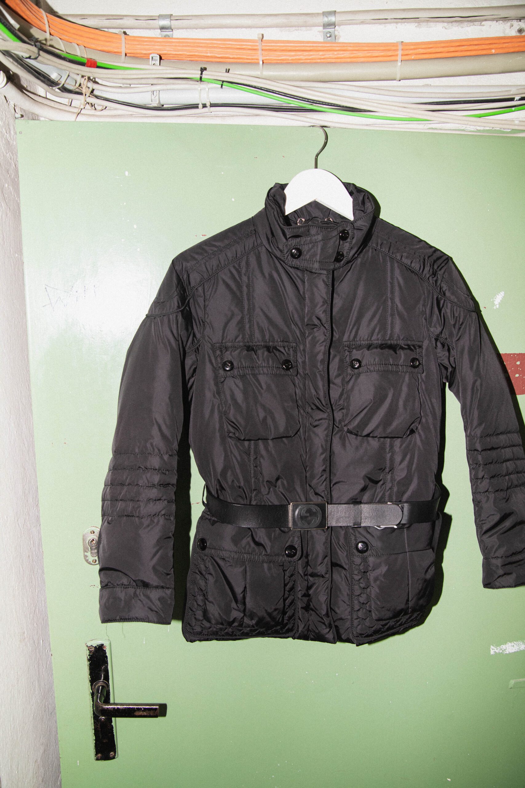 Gucci Daunenjacke in Schwarz