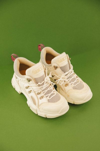 Gucci "Flashtrack" Sneakers in Weiß