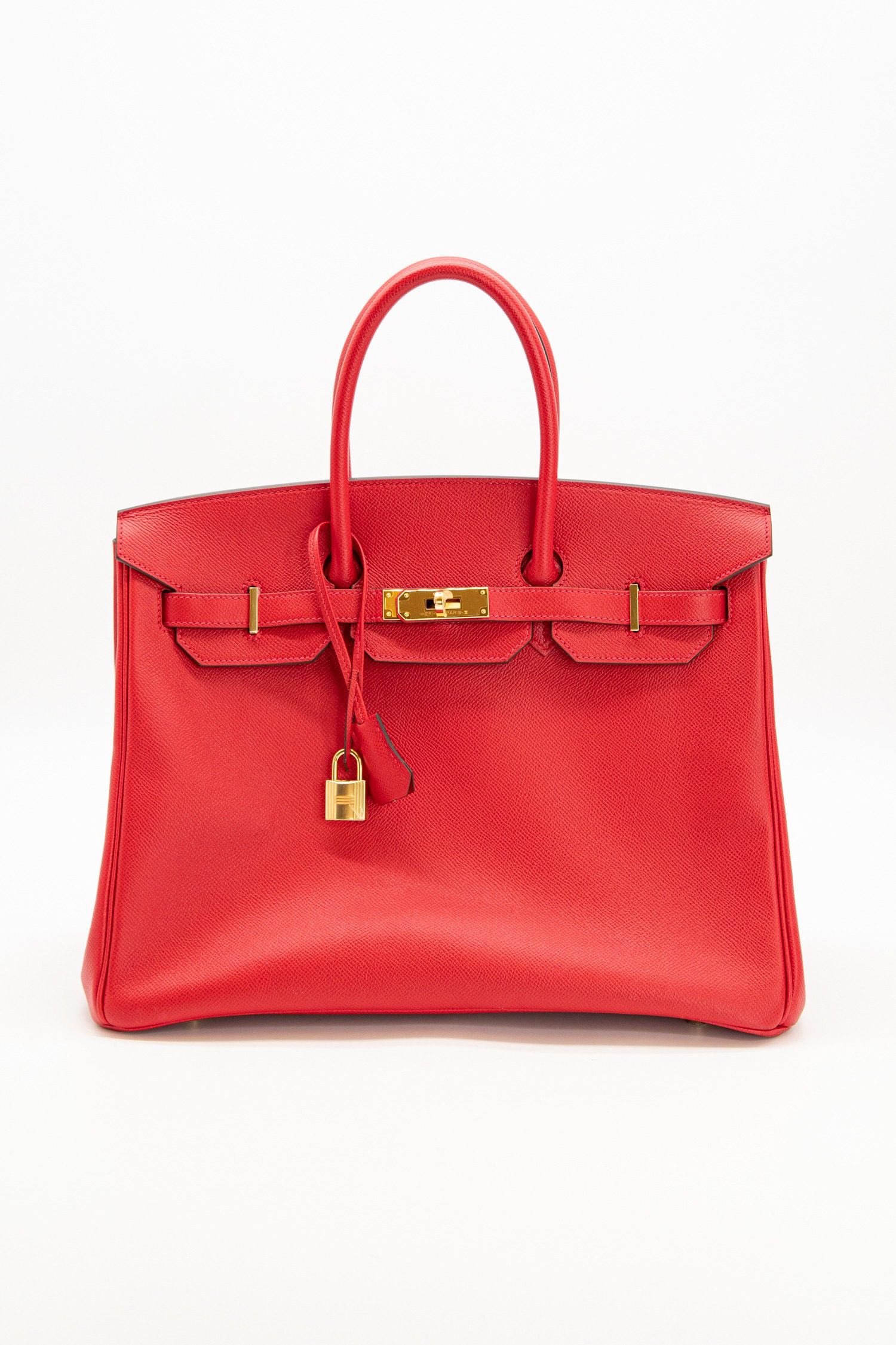 Thumbnail of http://Hermès%20Birkin%2035%20Handtasche%20in%20Rot