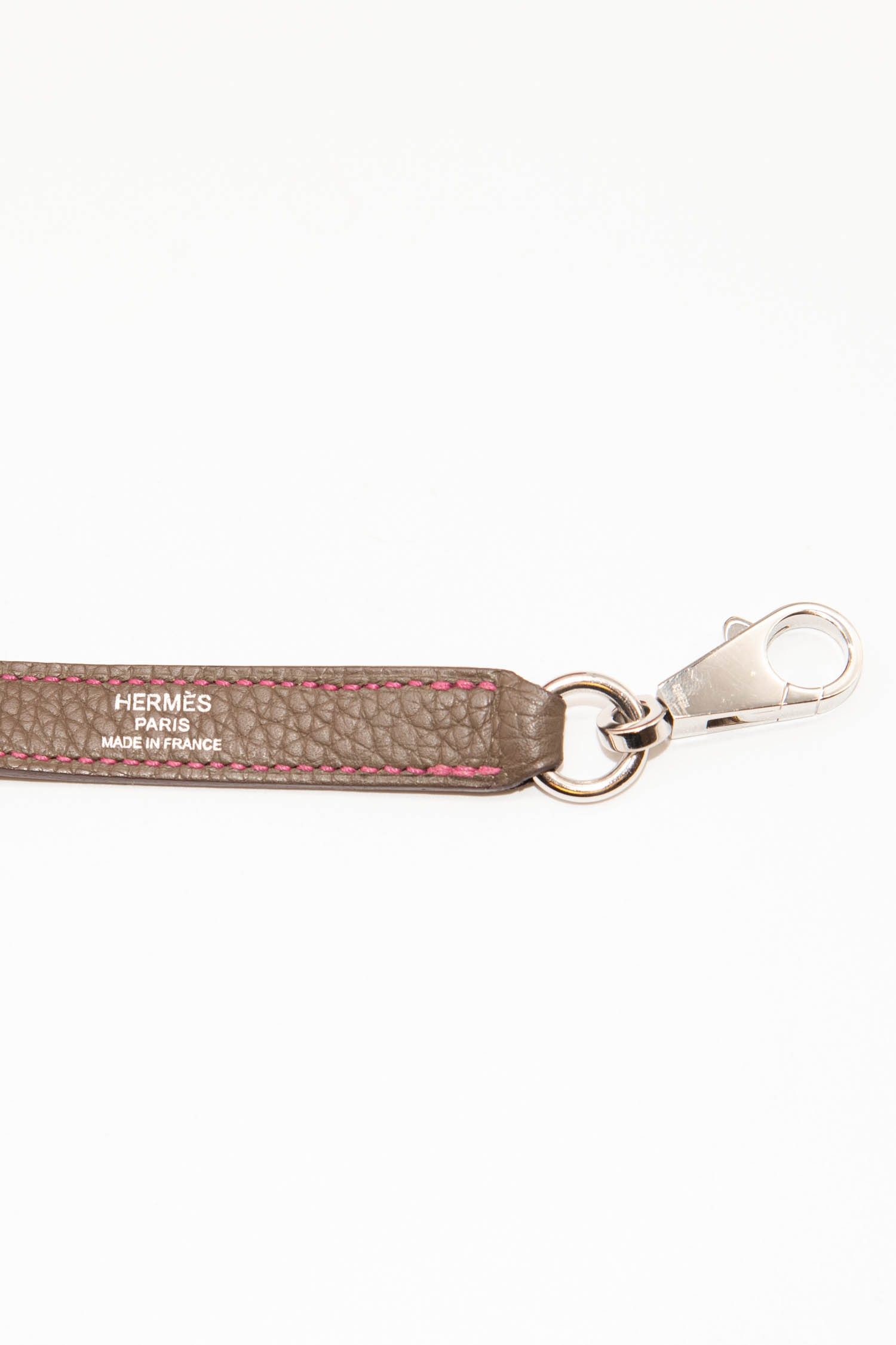 Thumbnail of http://Hermès%20Kelly%2035%20Clémence%20Palladium%20Tasche%20Bicolore%20in%20Tosca/Etain