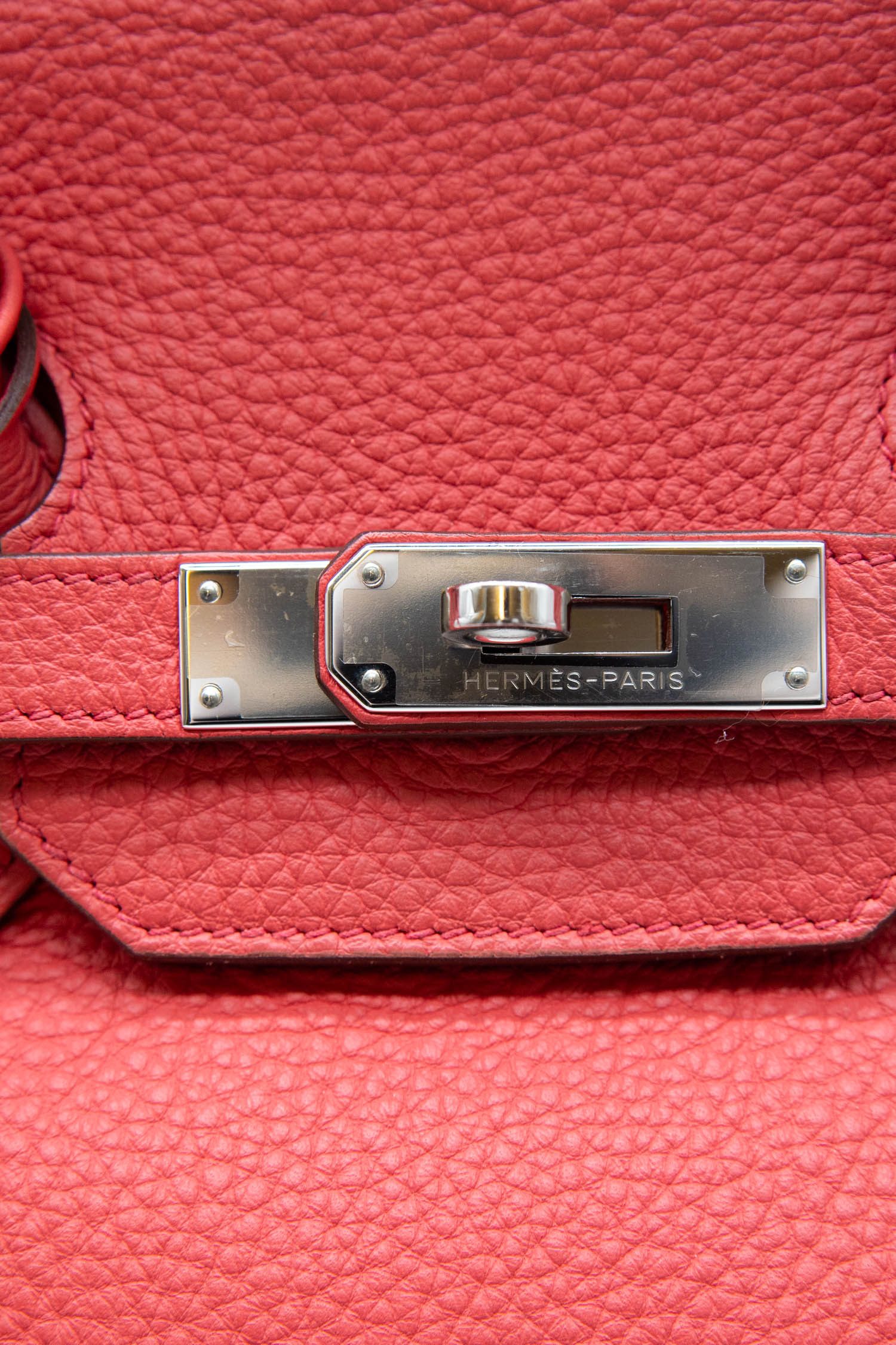 Thumbnail of http://Hermès%20Birkin%20Handtasche%20Togo%20Palladium%20in%20Rose%20Jaipur