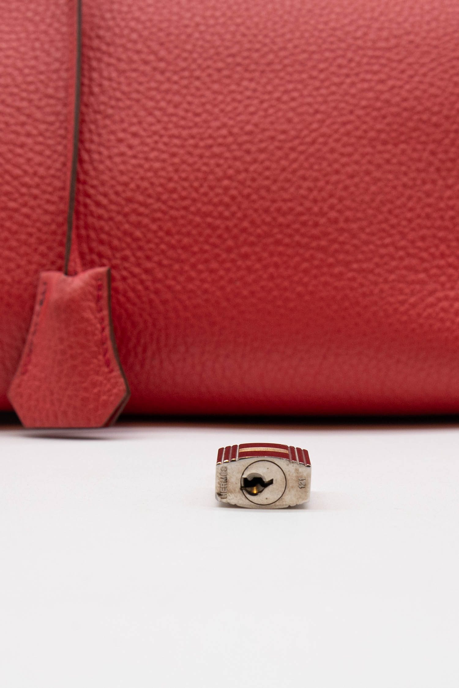Thumbnail of http://Hermès%20Birkin%20Handtasche%20Togo%20Palladium%20in%20Rose%20Jaipur