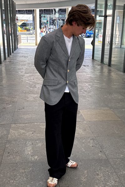 Loro Piana Cashmere Blazer in Grau