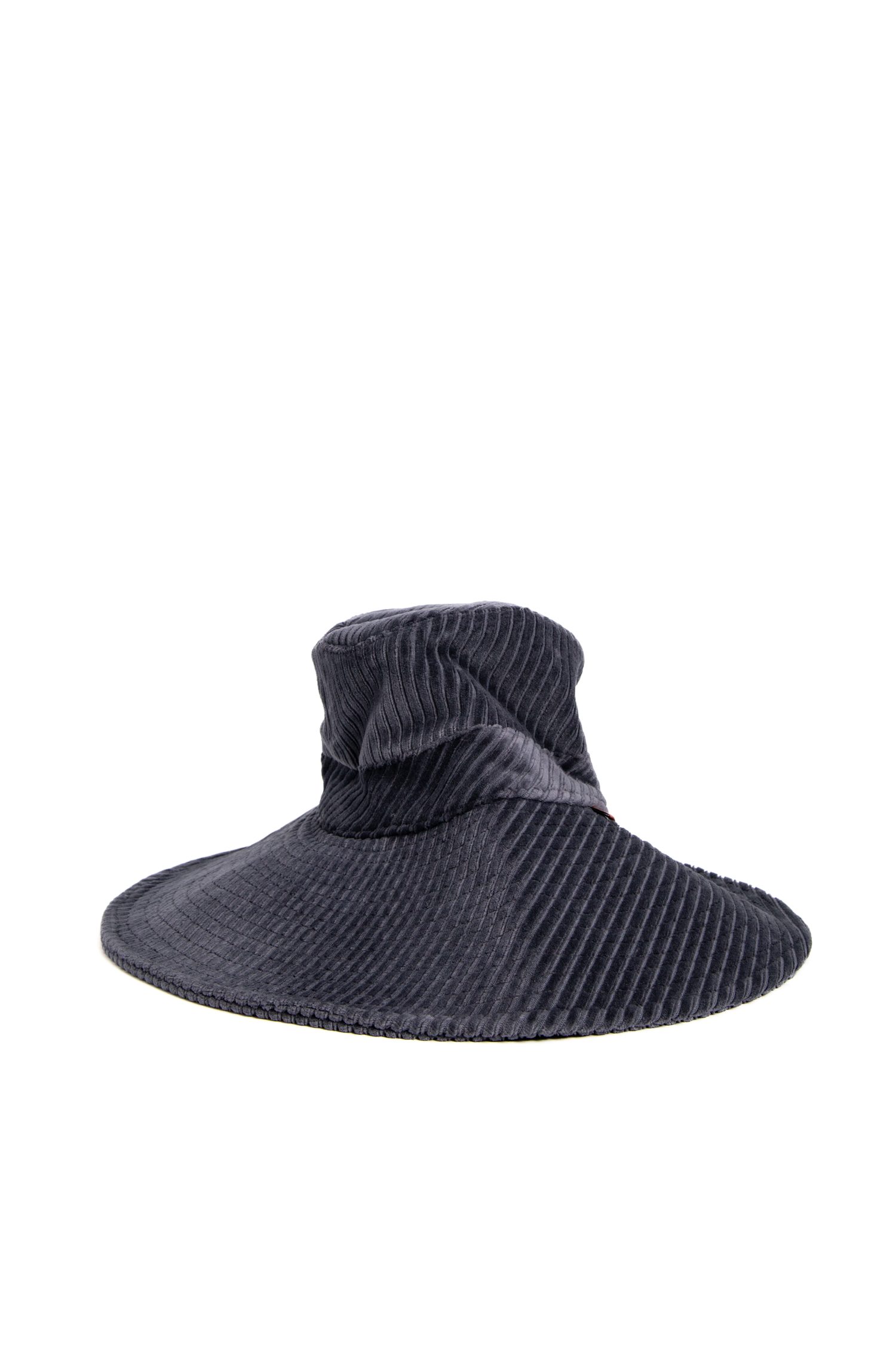 Missoni Fischerhut aus Cord in Grau
