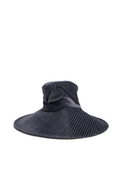 Missoni Fischerhut aus Cord in Grau