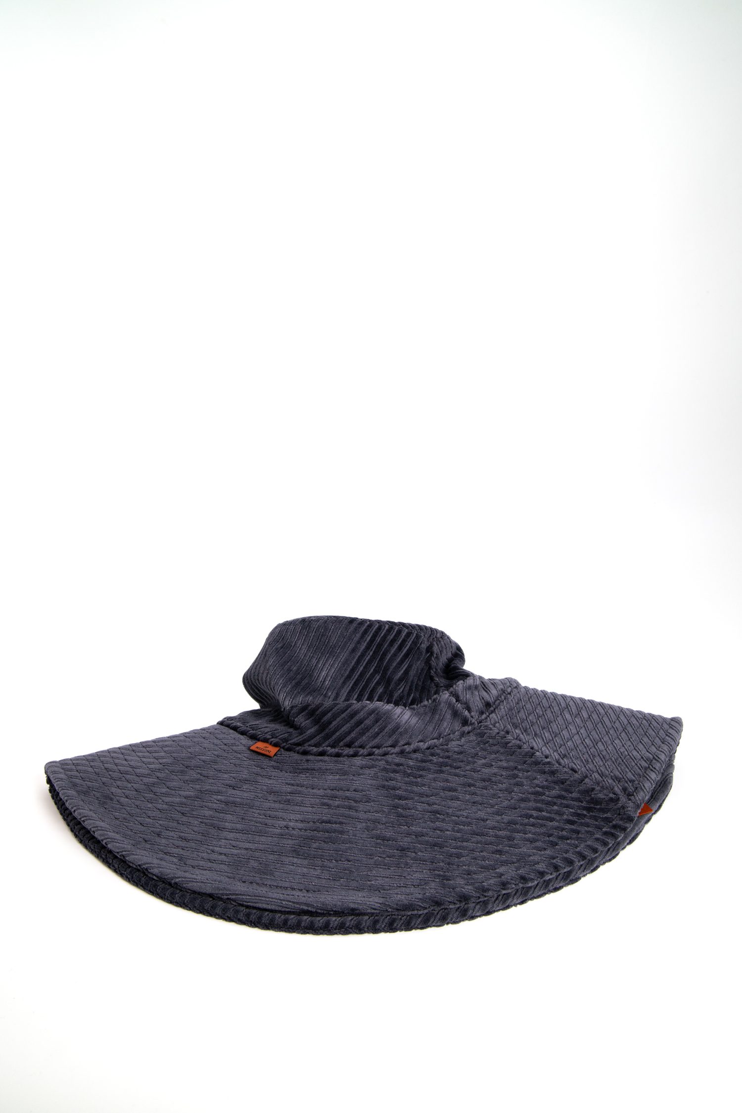 Missoni Fischerhut aus Cord in Grau