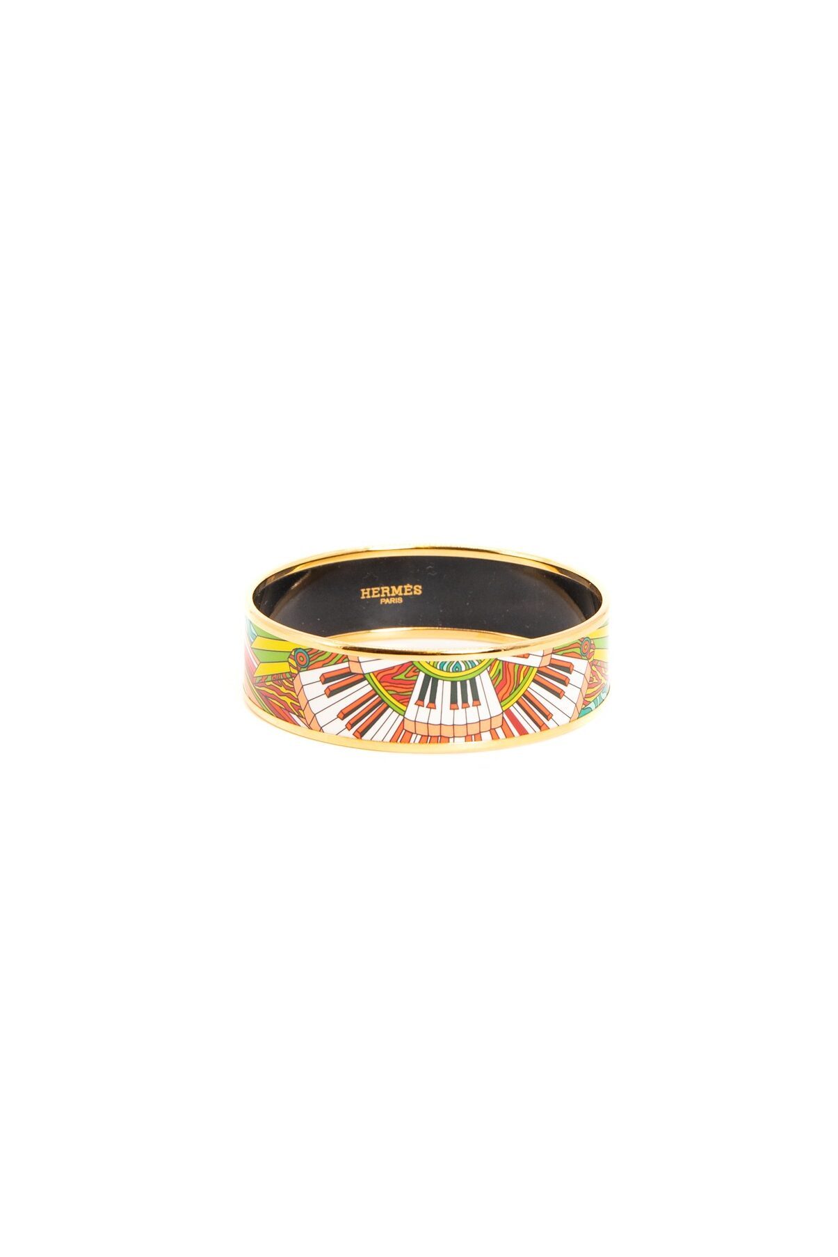 Hermès Armreif mit bunten Motiven
