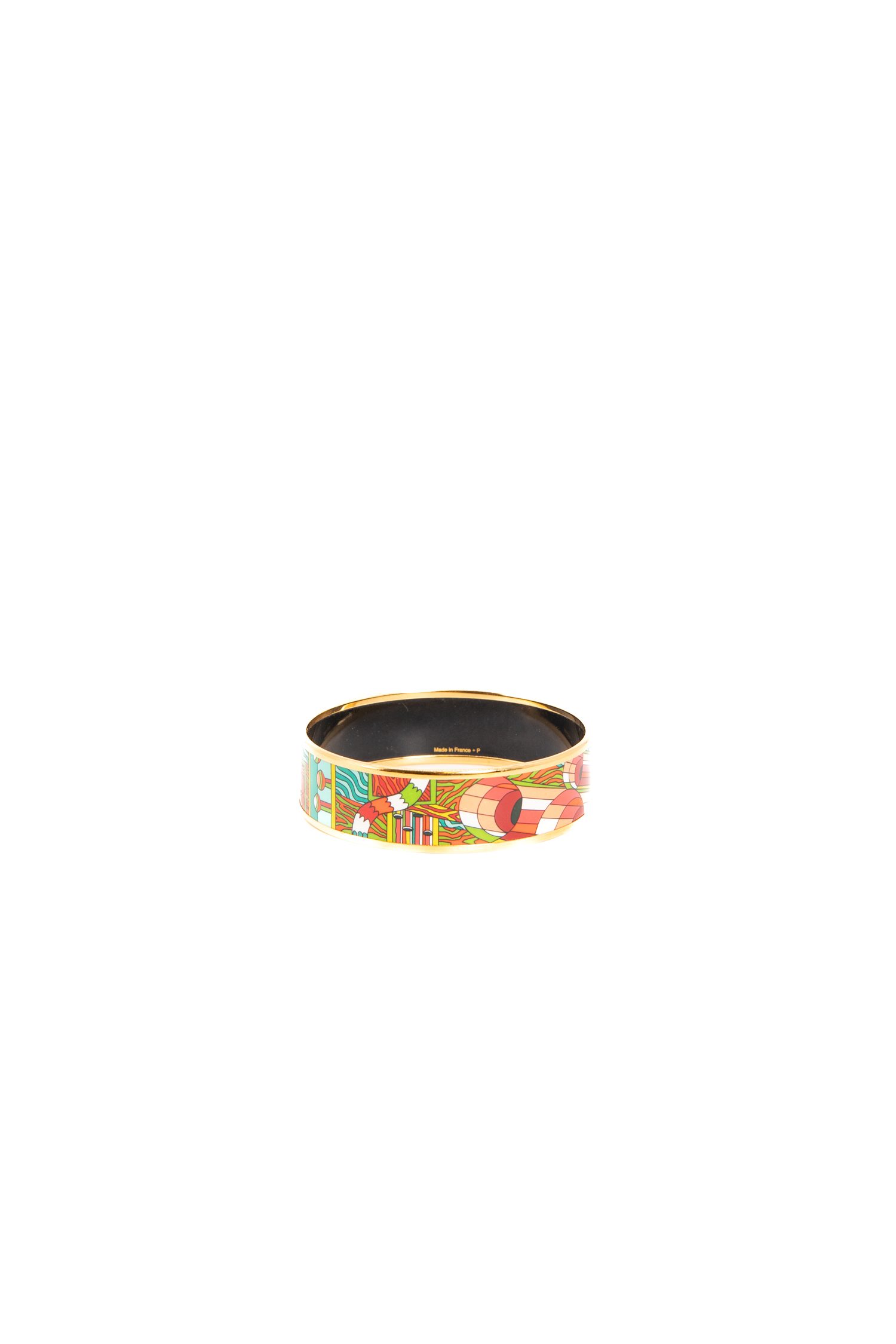 Hermès Armreif mit bunten Motiven
