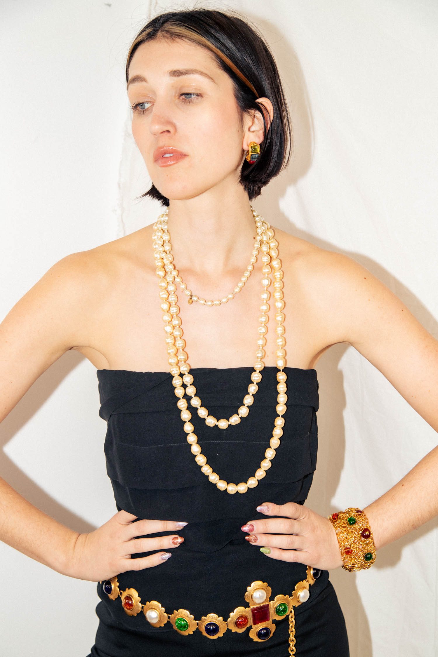 Chanel 1981 Vintage Perlenkette