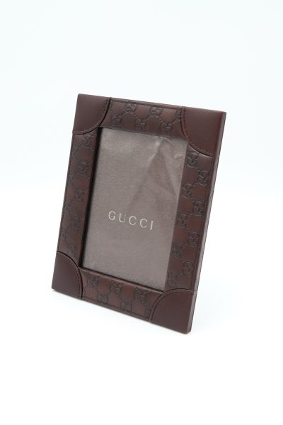 Gucci Bilderrahmen in Dunkelbraun