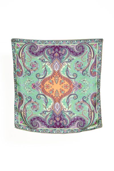 Etro Tuch mit Paisleymuster in Grün