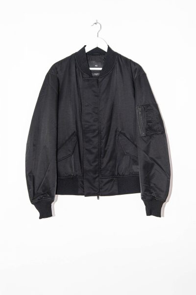 Y-3 Bomberjacke in Schwarz