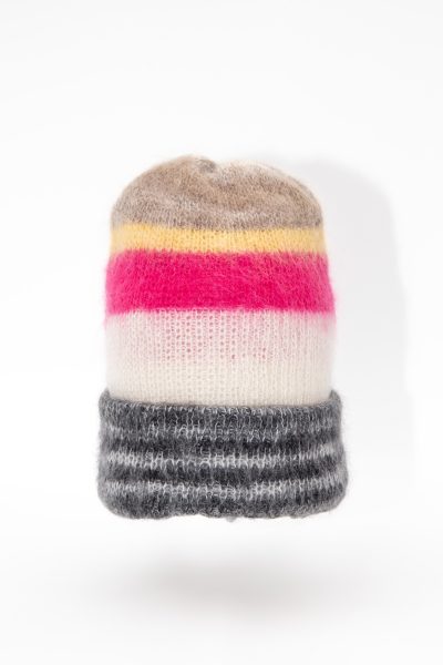 Missoni "Cappello" Strickmütze bunt gestreift