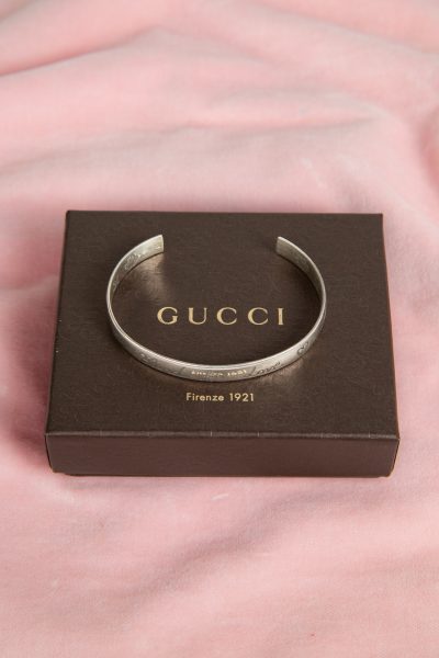 Gucci "Blind for Love" Armreif in Silber