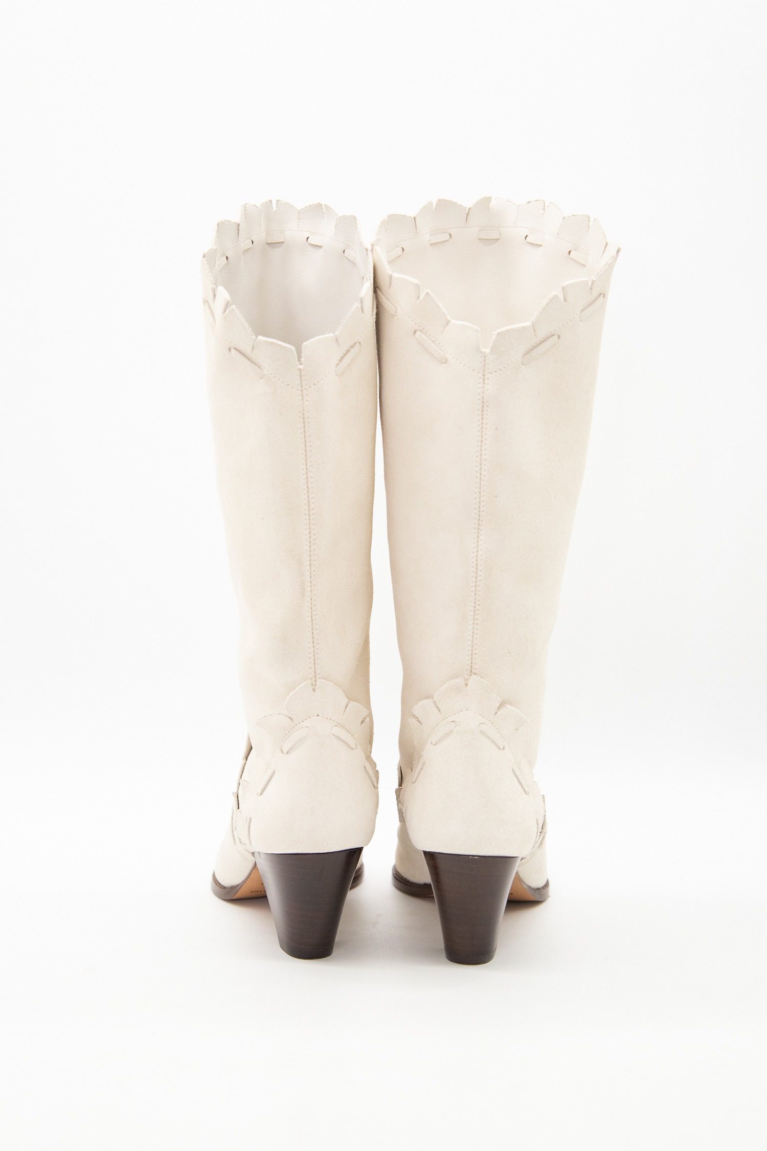 Thumbnail of http://Isabel%20Marant%20Leesta%20Low%20Ankle%20Boots%20in%20Ecru