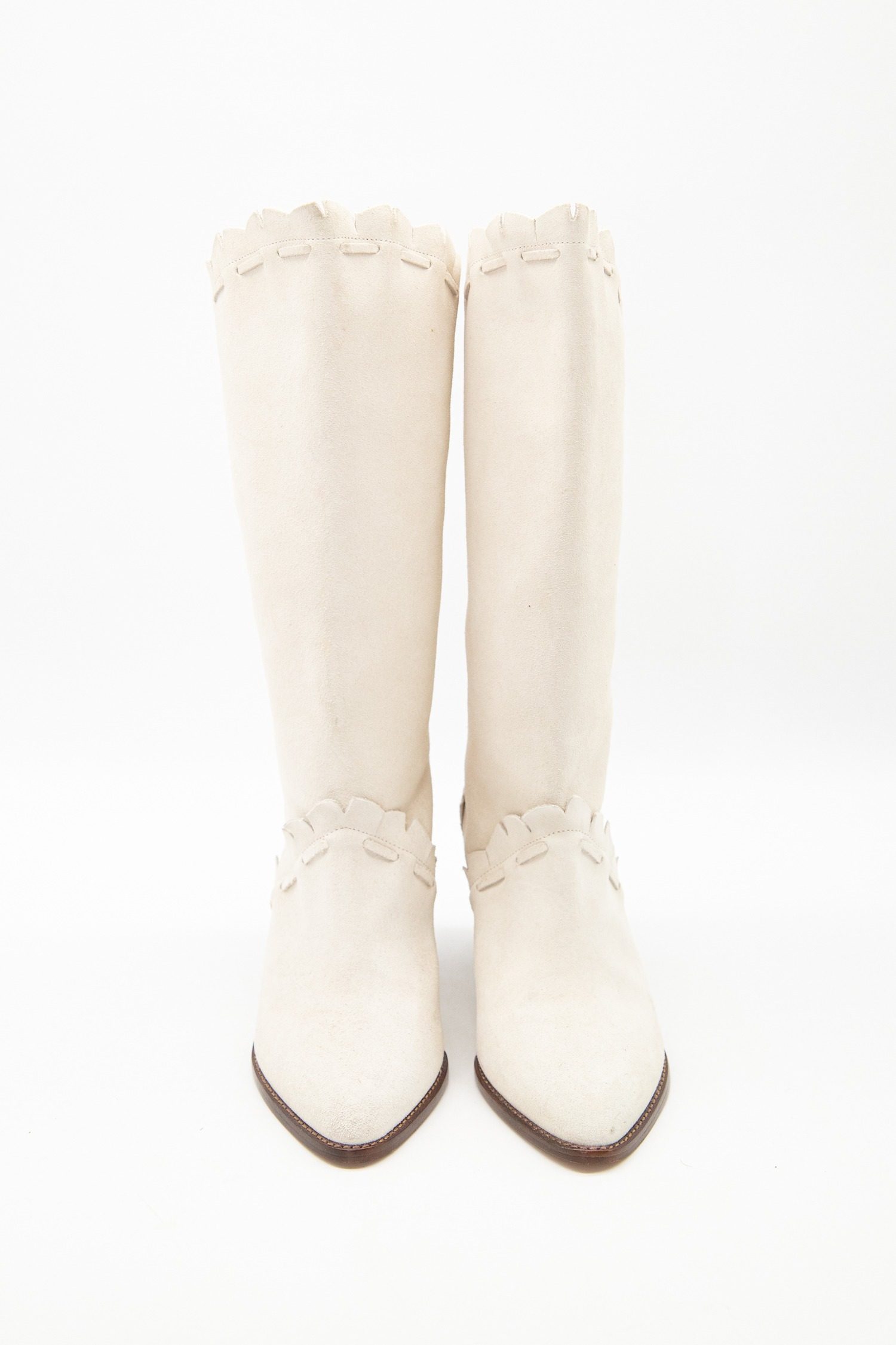 Thumbnail of http://Isabel%20Marant%20Leesta%20Low%20Ankle%20Boots%20in%20Ecru