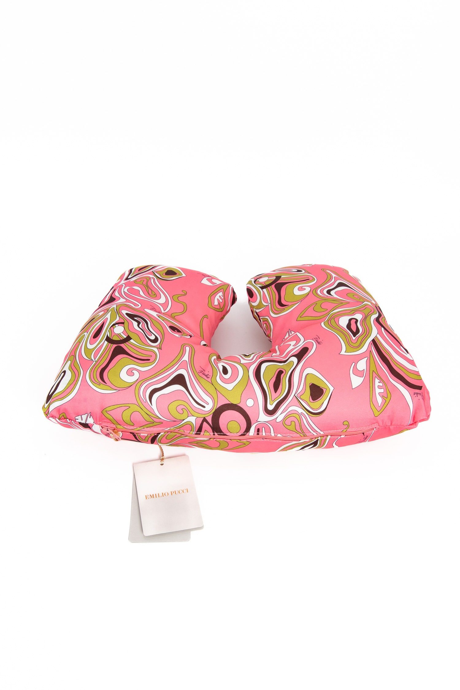 Thumbnail of http://Emilio%20Pucci%20gemustertes%20Reisekissen%20in%20Pink