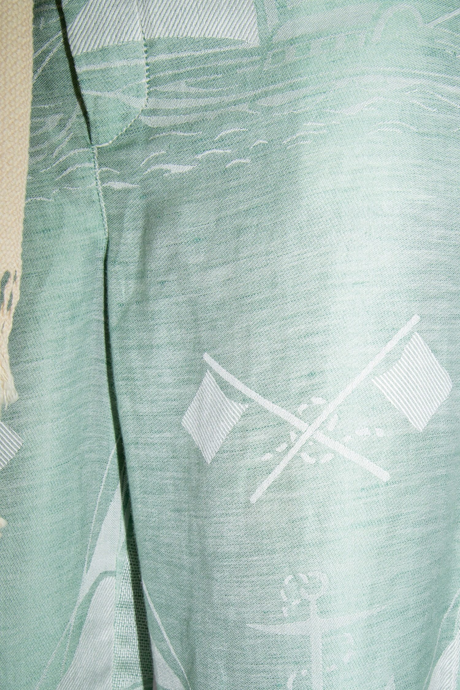 Thumbnail of http://Loewe%20Hose%20mit%20Maritimen%20Muster%20in%20Mint%20und%20Beige
