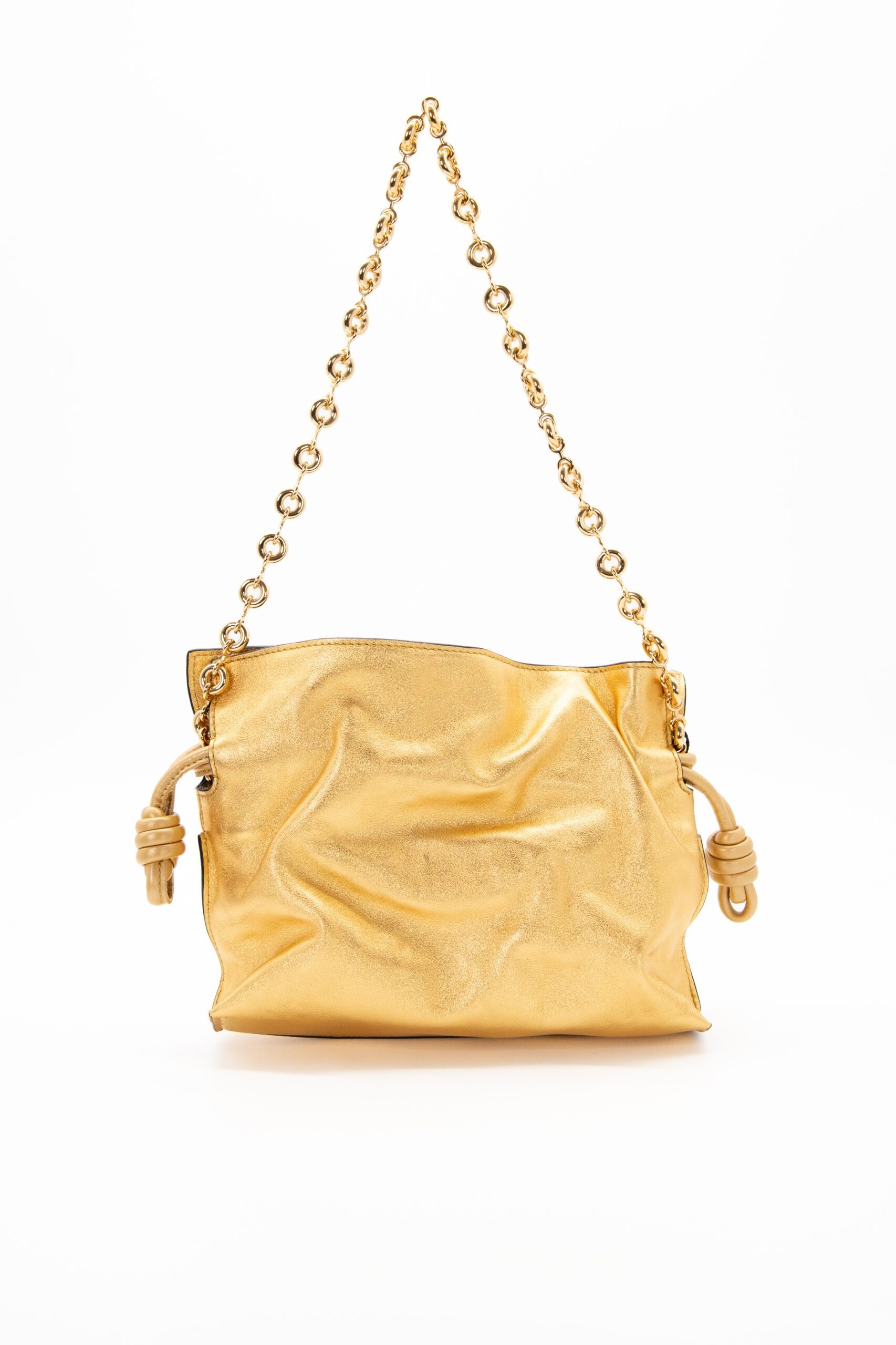 Thumbnail of http://Loewe%20Flamenco%20Clutch%20Chain%20Mini%20Schultertasche%20in%20Gold