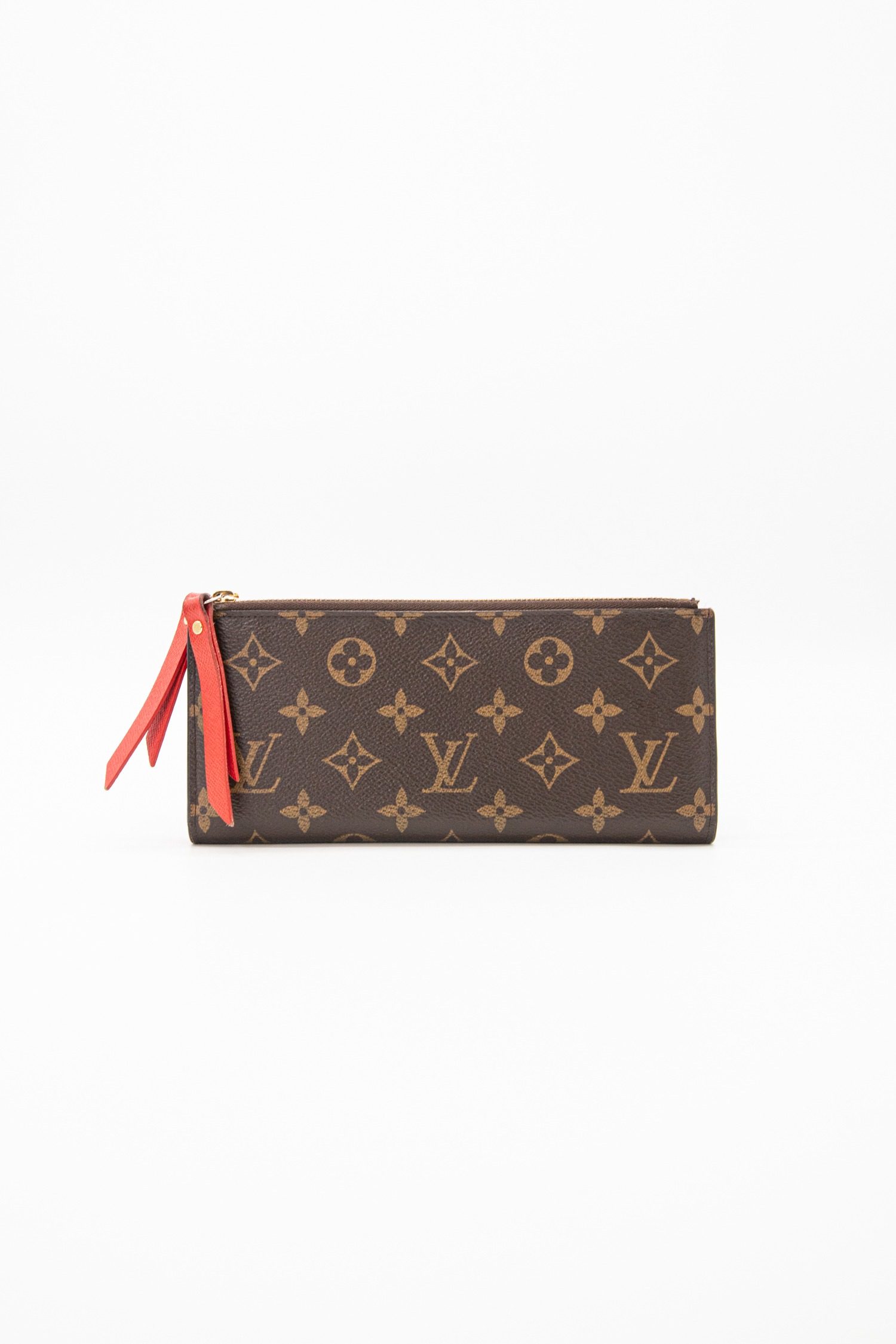 Thumbnail of http://Louis%20Vuitton%20Monogram%20Adele%20Portemonnaie%20mit%20roten%20Details