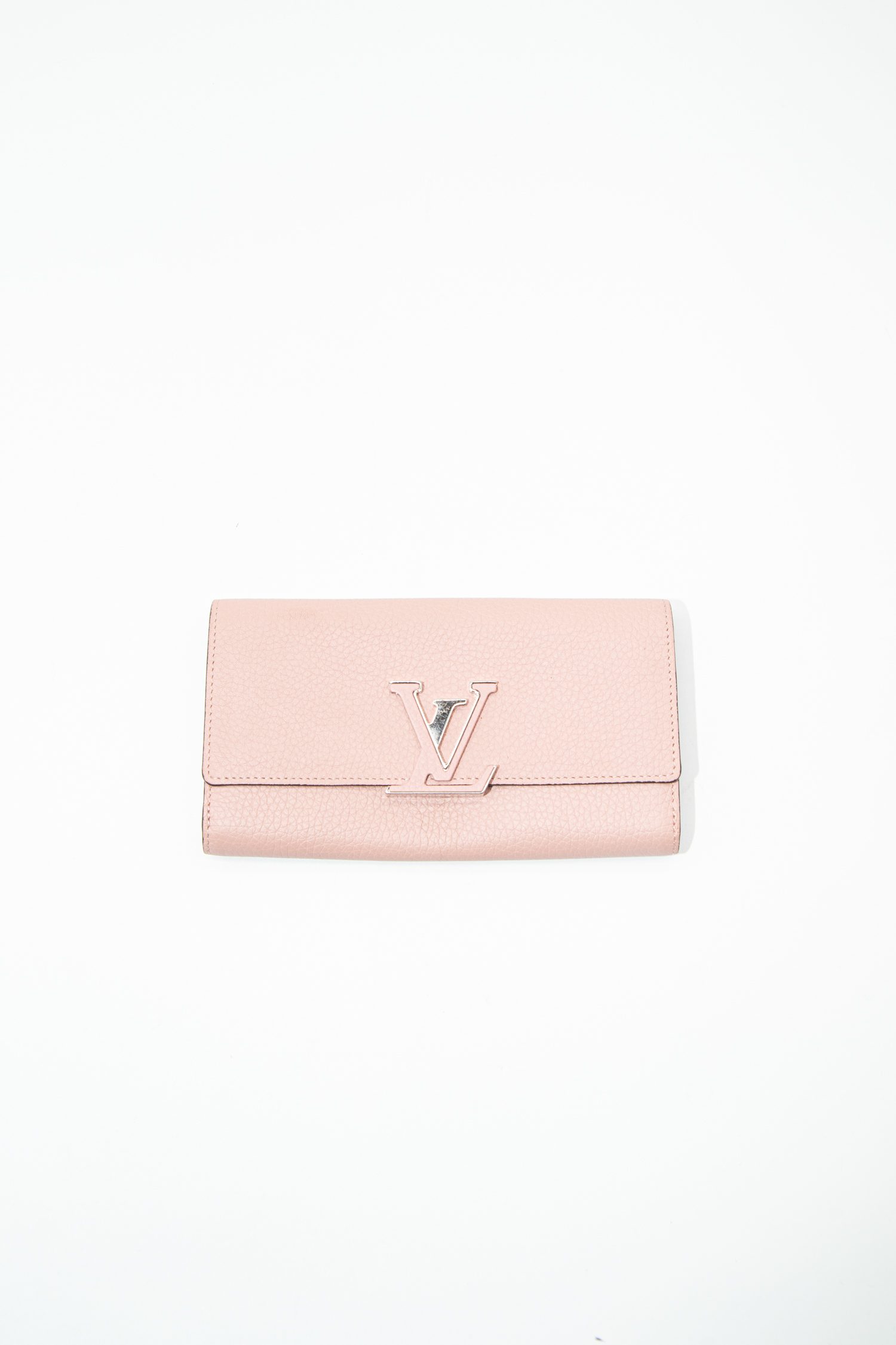 Louis Vuitton "Capucines" Portemonnaie in Rosa