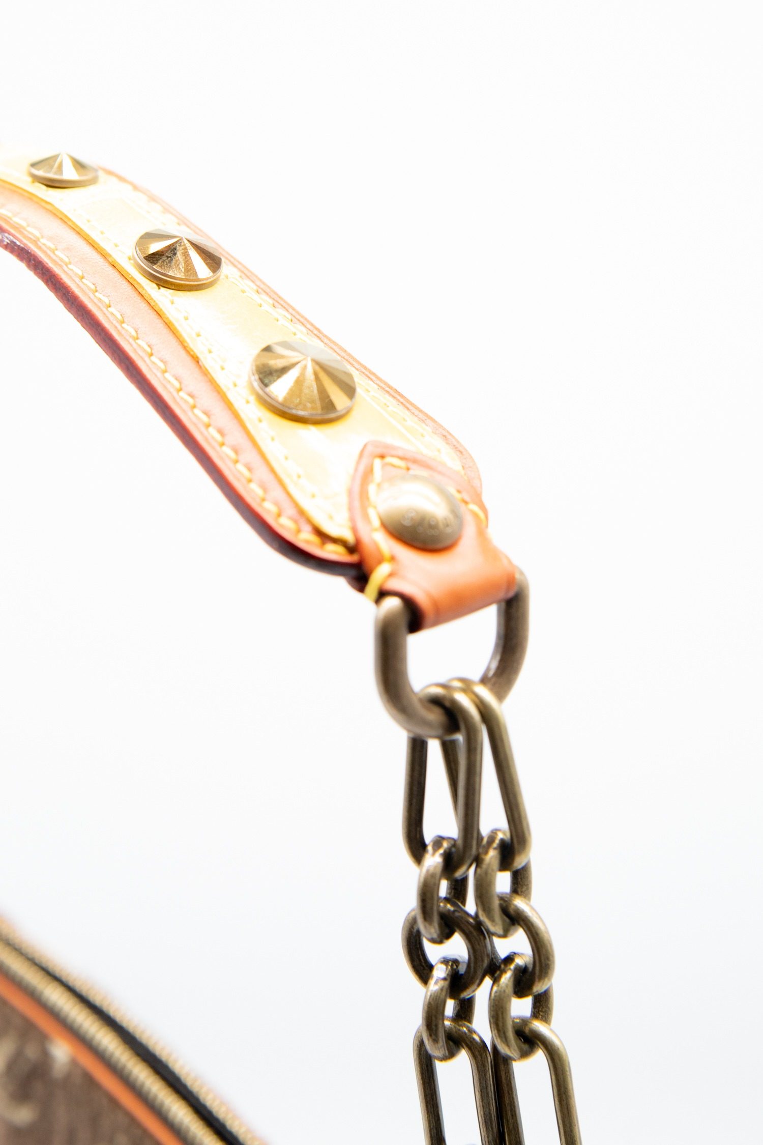 Thumbnail of http://Louis%20Vuitton%20Trompe%20L'oeil%20Handtasche%20in%20Dunkelbraun%20und%20Gelb