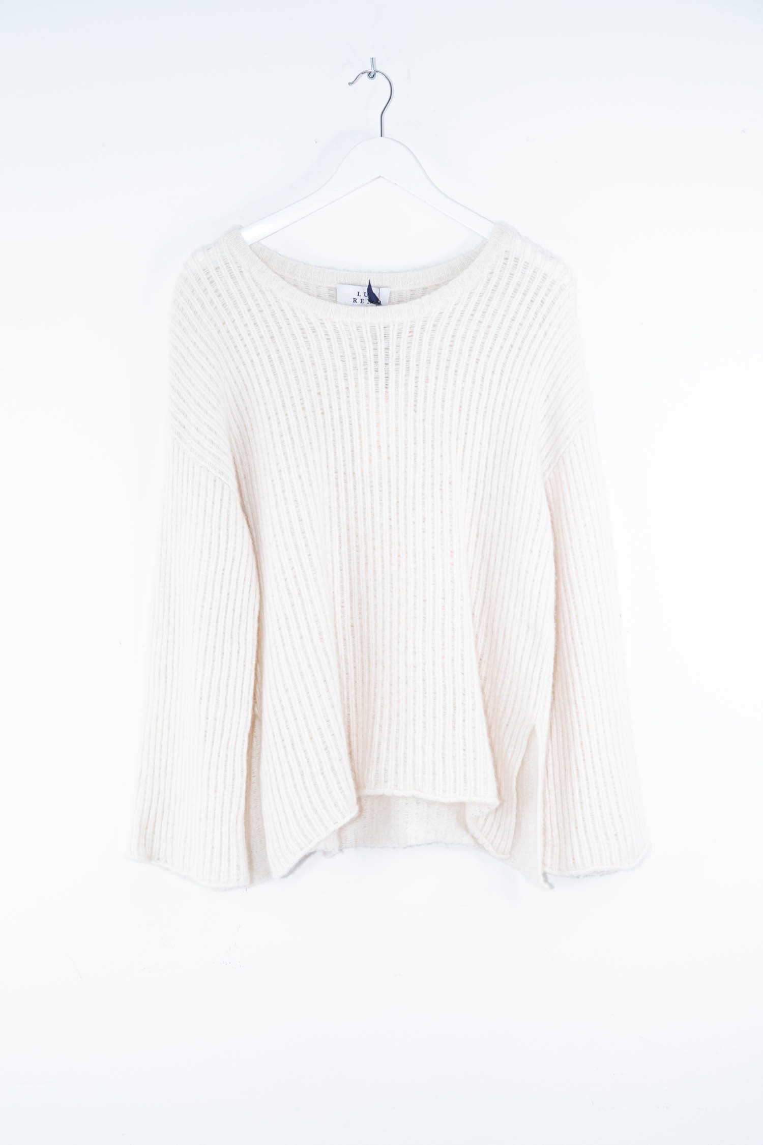 Lu Ren "Posie" Strickpullover in Ivory