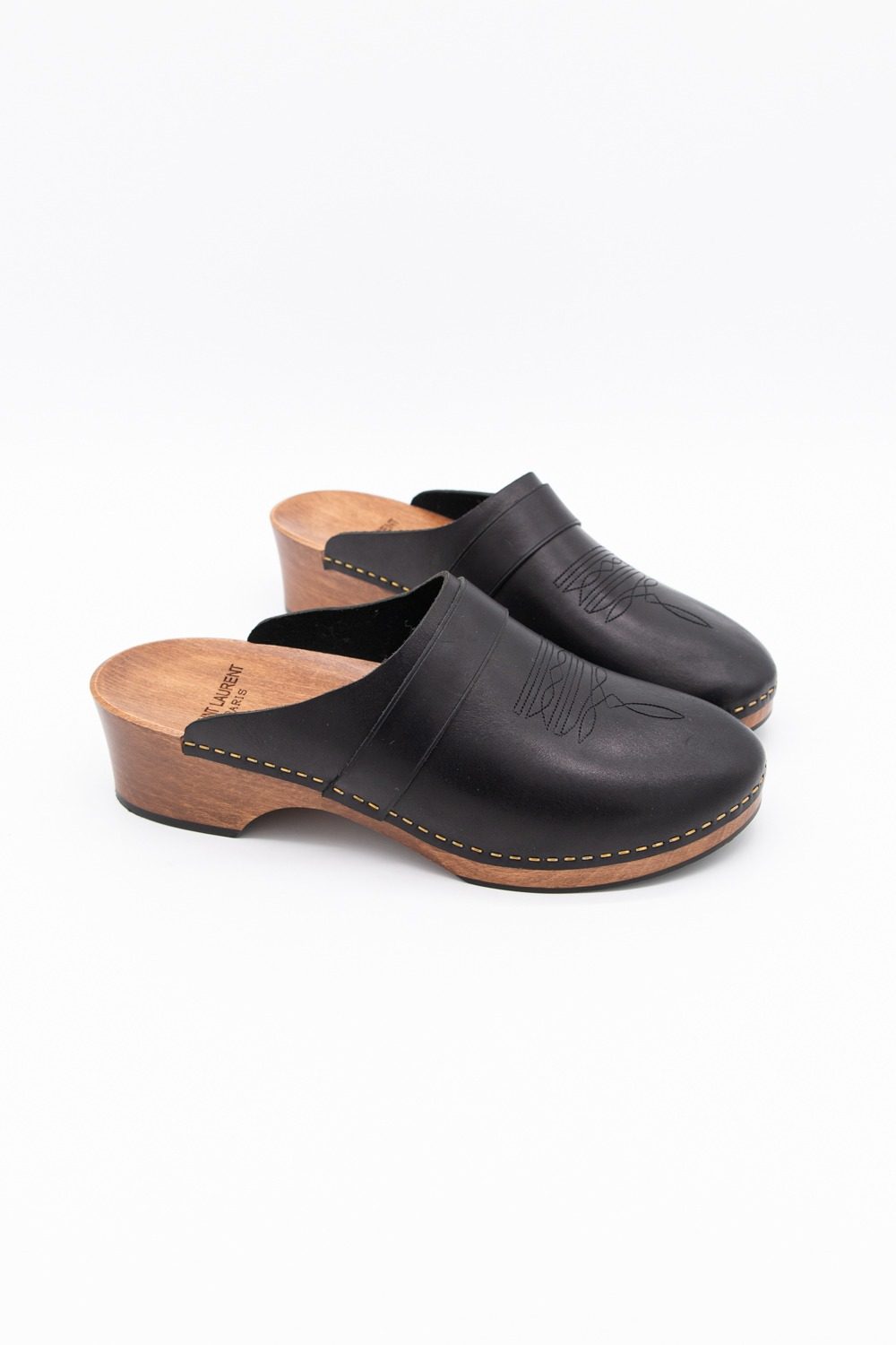 Thumbnail of http://Saint%20Laurent%20Clogs%20in%20Schwarz