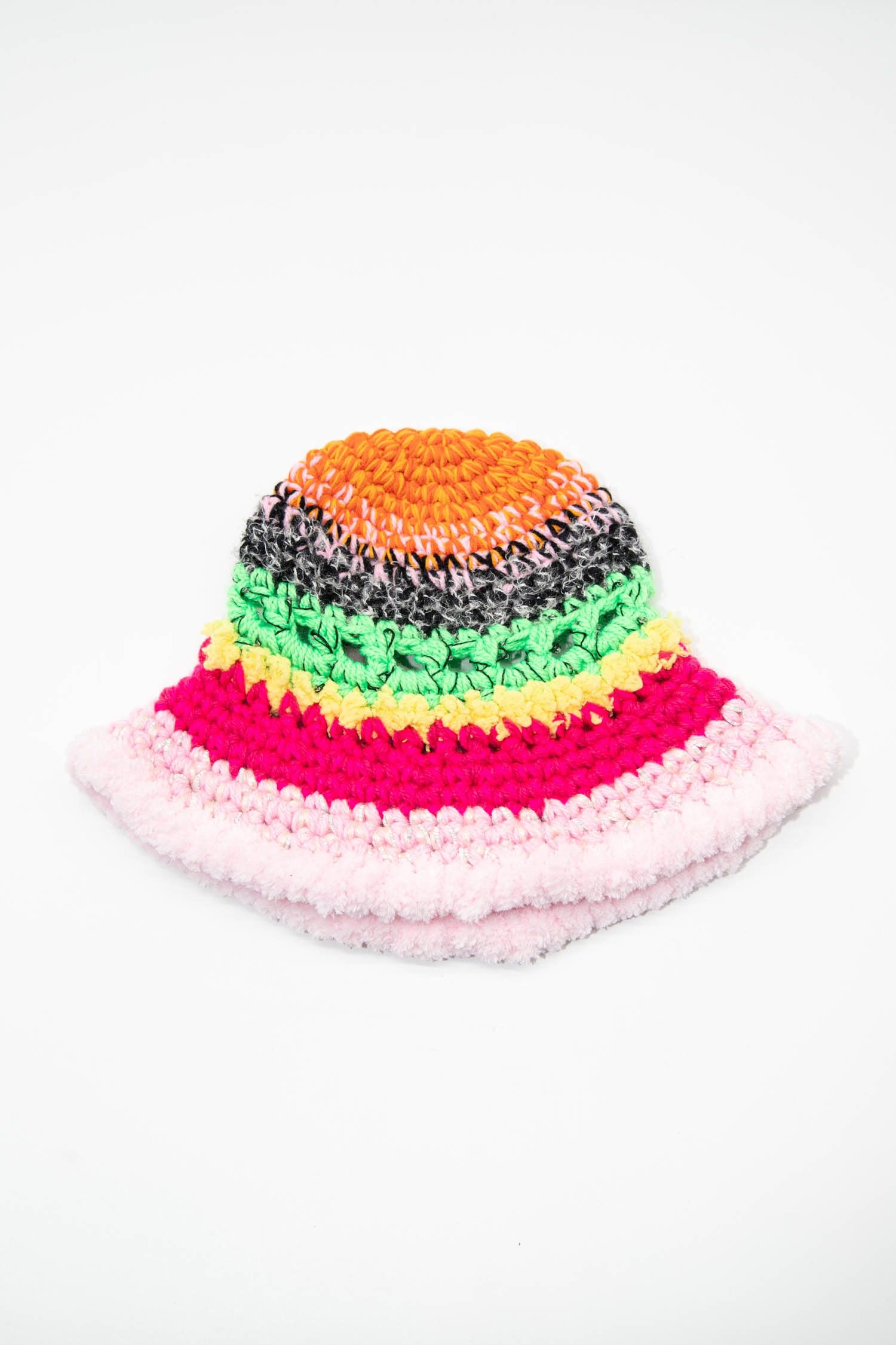 Thumbnail of http://Marylin%20Roper%20Crochet%20Bucket%20Hat%20in%20Rosa