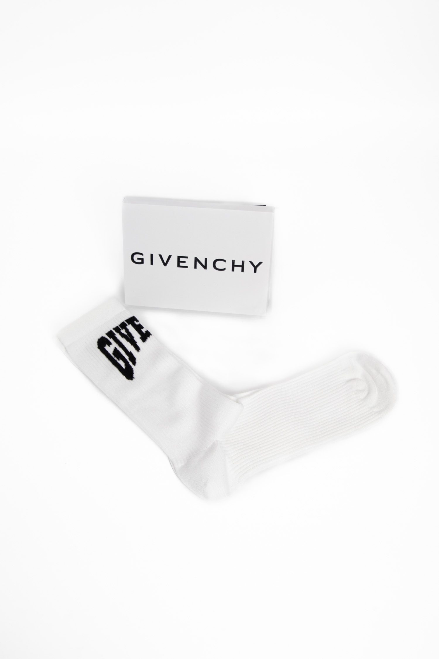 Givenchy Tennissocken in Weiß mit Logo