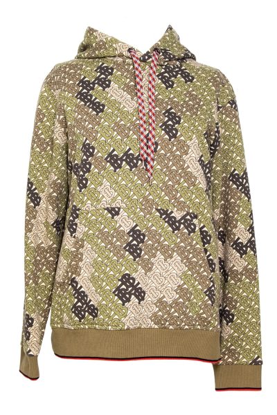 Burberry Sweatshirt in Grün und Khaki