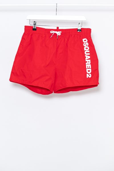 Dsquared2 Badeshorts in Rot